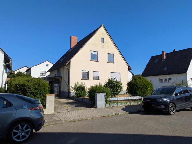 Freistehendes Ein-/Zweifamilienhaus mit 150 m² Wfl und 499 m² Grundstück – provisionsfrei Lambsheim